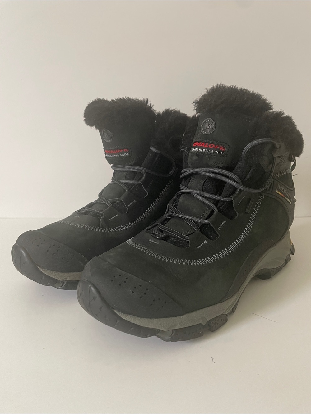 Merrell Thermo Arc 6 Waterproof Insulated Winter Boots Women’s 7 Black